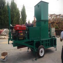 青储草料打包机 全自动打包机 养殖场牧草打捆机