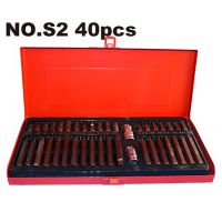 鹏工汽修工具组合套S2 40PCS 六角批咀 套筒 厂家直销