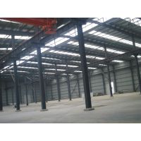 河北彩钢钢结构公司专业生产箱型柱 钢结构梁 钢柱 冷弯C型钢檩条
