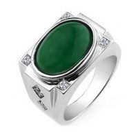 925纯银情侣戒指 男款   ***玉石 潮人*** 礼物 奢华