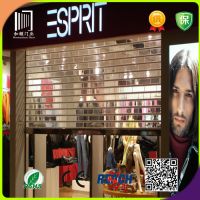 進(jìn)口超白材料水晶卷閘門(mén)片  透視好水晶門(mén)片 電動(dòng)側(cè)拉水晶卷簾門(mén)