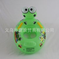 充气青蛙座圈 儿童 动物头游泳圈 拉风小游艇双把手 现货批发