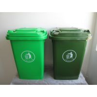 环畅供应50L塑料垃圾桶 方形垃圾桶 万向轮塑料垃圾桶