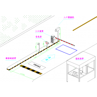 垦利县车牌识别一体机元鸿智能道闸停车场管理厂家直销