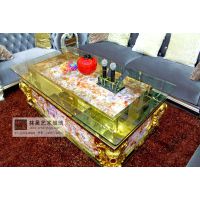ktv发光茶几 欧式茶几LH-B049