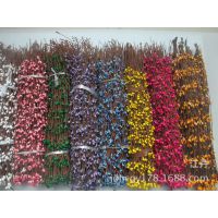 厂家直销DIY配件 花藤小浆果 手环花环材料 发饰藤条1条40cm