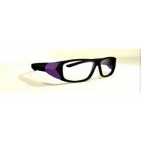 何亦HY-16B辐射防护铅眼镜由带含铅玻璃或亚克力镜片及镜架组成，强韧耐用，质量轻巧，时尚流行