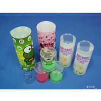 专业生产出口PVC塑料圆筒、PET印刷包装圆桶、外贸PVC圆筒