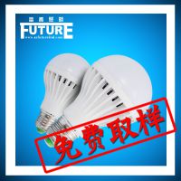 LED塑包铝6W球泡 节能照明室内led灯散热好产品 led球泡灯套件