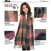羊绒格子围巾 义乌加厚羊绒披肩批发 淘宝***仿羊绒格子围巾厂家
