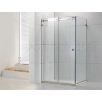 淋浴隔断钢化玻璃门浴室玻璃屏风移门浴房淋浴隔断门