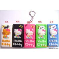 PVC软胶U盘 Hello kitty 个性U盘 可开模定制 多元化礼品