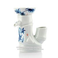 包邮*** 竹节茶漏 功夫茶具 过滤网套装 陶瓷茶漏茶滤 茶道配件