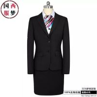 青岛开发企业订制职业装女款修身西服