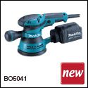 電動(dòng)工具牧田MAKITA BO5041 盤式軌道砂光機(jī) 125mm 300W