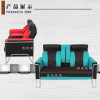 广州增铭ZM-8360双人位卡座沙发 网咖沙发图片厂家供应尺寸定制生产