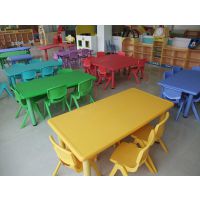 供应幼儿园塑料桌椅 儿童桌椅 午托桌椅