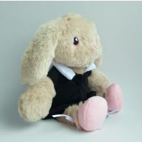 定做毛绒玩具兔子 毛绒兔公仔 毛绒儿童玩具生产厂家