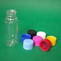 100ml透明塑料尖嘴圆瓶PET圆形塑料瓶尖嘴瓶翻盖瓶