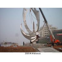 鸿景20大型不锈钢雕塑厂家 不锈钢雕塑图片