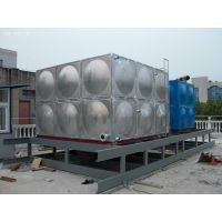 西安工程消防方形水箱 西安不锈钢拼装空气能保温水箱现场安装 RJ-T61
