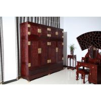 东阳红木家具***格 港龙红木 红酸枝顶箱柜 古典中式家具如何保养