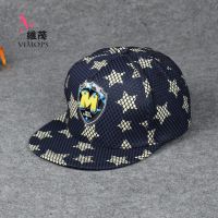 韩版五星贴网棒球嘻哈帽男女士遮阳帽子休闲街舞帽子批发