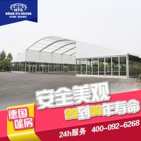 大跨度活动篷房定制，铝合金篷房库存充足