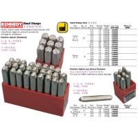 英国KENNEDY 手用钢字(号码) KEN-560-3150K 克伦威尔工具