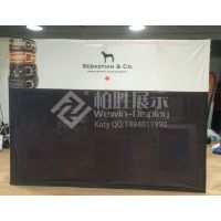 厂家供应铝合金拉网展架 广州拉网订做 低价批发展会活动拉网展架