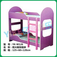 幼兒園床防火板雙層床 寶寶雙層床 兒童午睡床 幼兒早教上下鋪