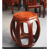 刺猬紫檀红木古典配饰家具鼓凳图片