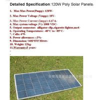 多晶130W140瓦150W太阳能多晶电池板多晶光伏板多晶太阳能板
