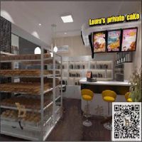 杭州鲁班展柜提供质量硬的蛋糕展柜，产品有保障：专业欧式蛋糕展柜