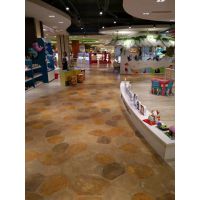 室内压膜地坪-现场施工