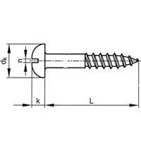 Բͷľݶ Round head wood screws