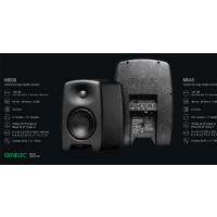 真力Genelec M040专业录音棚音箱 二分频近场 2.1环绕声