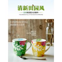 欧式马克杯礼品定制101-200ml花茶杯 咖啡杯骨瓷 陶瓷杯批发#