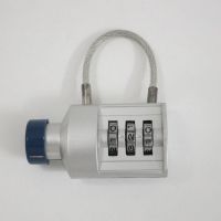 供应箱包密码锁 小密码锁 数字密码锁 卡通密码锁 挂锁 钢丝锁 固定锁 箱包配件DL-c56