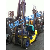 进口三吨叉车-二手小松叉车转让-三节门架高4.5米