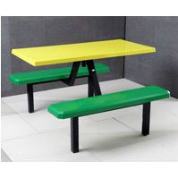 供应八人条凳，规格1800*600，颜色蓝色，茂名餐桌厂，哪里有餐桌便宜出售，巨人品牌