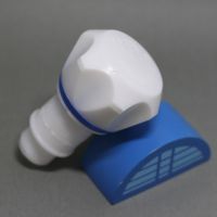 云塑系列隔膜角阀 PP塑料三角水阀开关 厂家直销批发