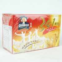 台湾进口桂格三合一麦片麦香原味330g 即食冲调燕麦片冲饮品