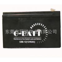 12V6AH UPS用铅酸蓄电池 车位锁 有源音箱用