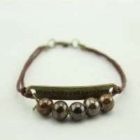 外贸出口复古首饰 原创陶瓷饰品 手链 欧美个性手链手饰批发