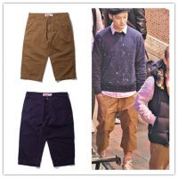 2014新款余文樂(lè)著用SUPREME豹紋風(fēng)休閑七分短褲Y021