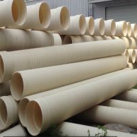 厂家现货供应PVC双壁波纹管 优质PVC双壁波纹管价格产品齐全