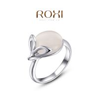 ROXI欧美外贸畅销手饰首饰批发白金大肚鱼戒指一件代发