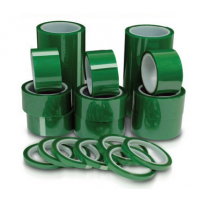 高温绿胶 耐高温PET绿胶带 遮蔽绿色胶带 加工模切成型