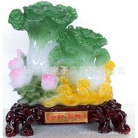 1028y创意树脂工艺品 ***白菜家居摆件 ******zakka和财合财